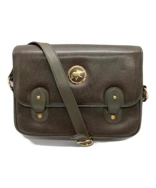 HUNTING WORLD（ハンティングワールド）HUNTING WORLD (ハンティングワールド) ショルダーバッグ グリーンの古着・服飾アイテム