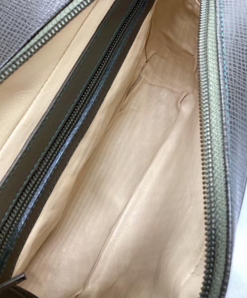 HUNTING WORLD（ハンティングワールド）HUNTING WORLD (ハンティングワールド) ショルダーバッグ グリーンの古着・服飾アイテム