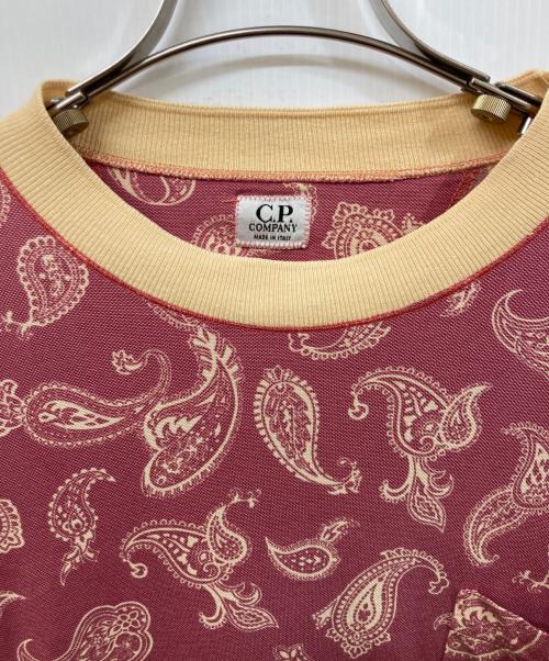 C.P COMPANY（シーピーカンパニー）C.P COMPANY (シーピーカンパニー) ペイズリー 柄ポケット Tシャツ サイズ:	SIZE Mの古着・服飾アイテム