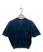 Paul&Sharkポールアンドシャーク）の古着「ポケットTシャツ」｜グリーン×ネイビー
