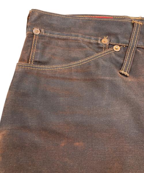 LEVI'S RED（リーバイス レッド）LEVI'S RED (リーバイス レッド) コーティングデニムパンツ ブラウン サイズ:Ｗ28-Ｌ28の古着・服飾アイテム