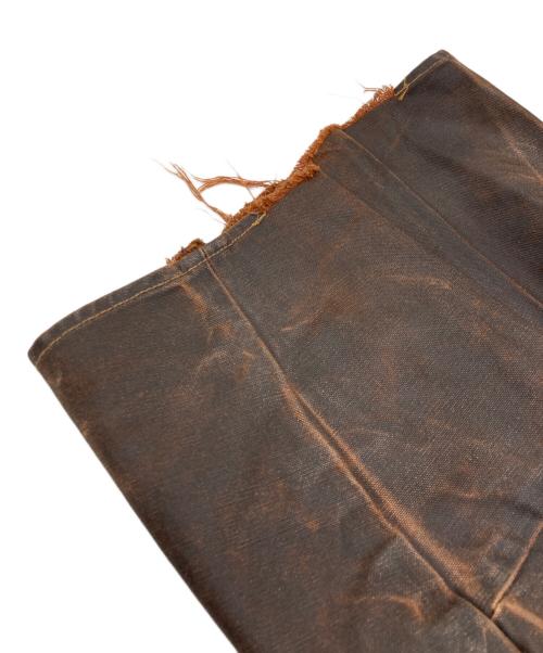 LEVI'S RED（リーバイス レッド）LEVI'S RED (リーバイス レッド) コーティングデニムパンツ ブラウン サイズ:Ｗ28-Ｌ28の古着・服飾アイテム