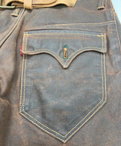 LEVI'S RED（リーバイス レッド）LEVI'S RED (リーバイス レッド) コーティングデニムパンツ ブラウン サイズ:Ｗ28-Ｌ28の古着・服飾アイテム