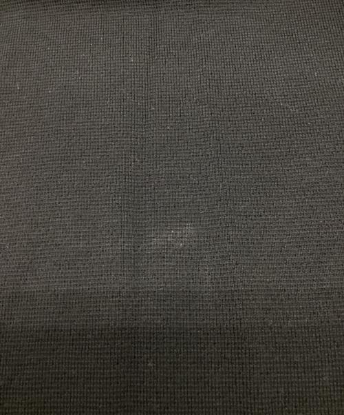 eN ROUTE（アンルート）EN ROUTE (アンルート) ウールミラノリブロングスリットクルーネックセーター ブラック サイズ:	SIZE 1の古着・服飾アイテム