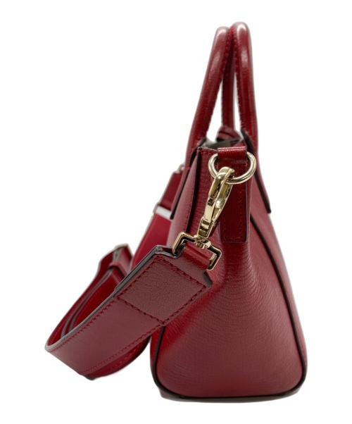 ANYA HINDMARCH（アニヤ・ハインドマーチ）ANYA HINDMARCH (アニヤ・ハインドマーチ) EBURY MINI FEATHERWEIGHT レッドの古着・服飾アイテム