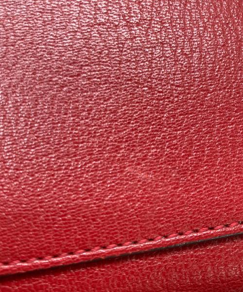 ANYA HINDMARCH（アニヤ・ハインドマーチ）ANYA HINDMARCH (アニヤ・ハインドマーチ) EBURY MINI FEATHERWEIGHT レッドの古着・服飾アイテム