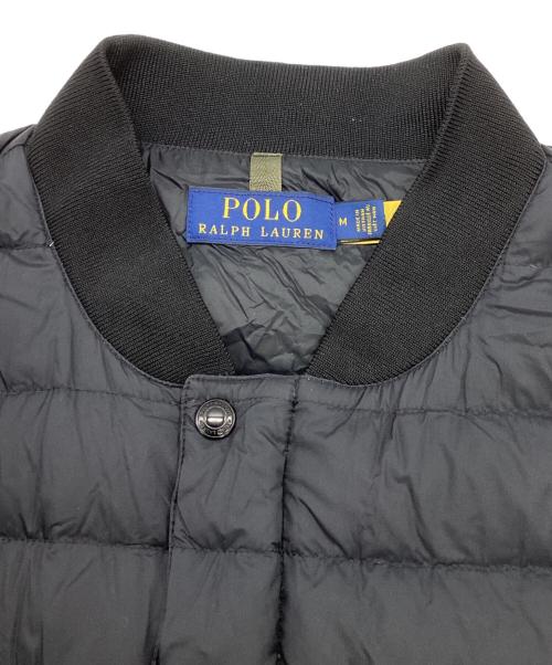 POLO RALPH LAUREN（ポロ・ラルフローレン）POLO RALPH LAUREN (ポロ・ラルフローレン) ダウンジャケット ブラック サイズ:SIZE Mの古着・服飾アイテム
