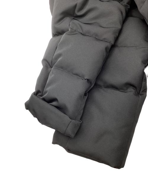 M-premierBLACK（エムプルミエブラック）M-premierBLACK (エムプルミエブラック) ファーポケットダウンコート ブラック サイズ:SIZE 38の古着・服飾アイテム