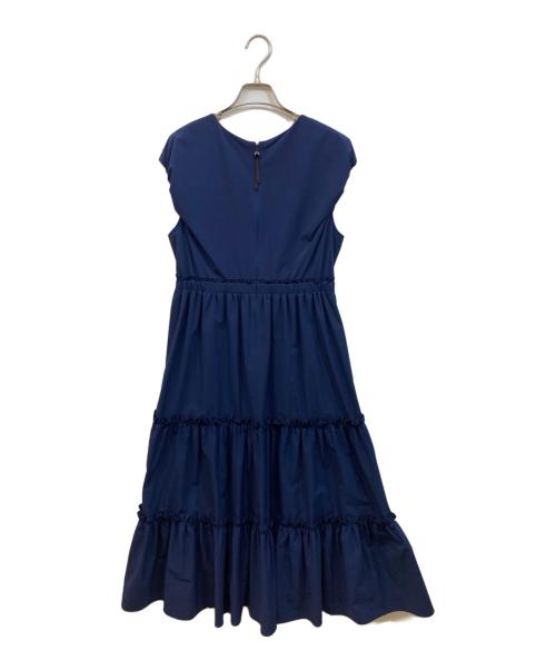Maglie le cassetto（マーリエ ル カセット）Maglie le cassetto (マーリエ ル カセット) ノースリーブワンピース ネイビー サイズ:11の古着・服飾アイテム