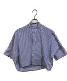 MACPHEE（マカフィー）の古着「コットンブロード ハーフスリーブシャツ」｜ブルー