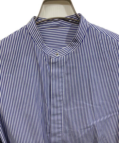 MACPHEE（マカフィー）MACPHEE (マカフィー) コットンブロード ハーフスリーブシャツ ブルー サイズ:	SIZE 36の古着・服飾アイテム