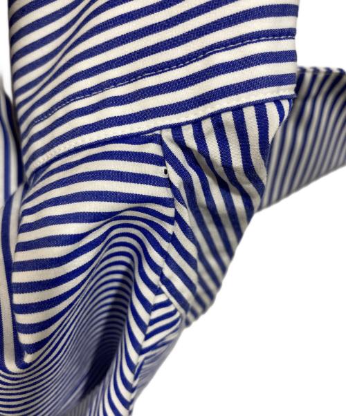 MACPHEE（マカフィー）MACPHEE (マカフィー) コットンブロード ハーフスリーブシャツ ブルー サイズ:	SIZE 36の古着・服飾アイテム