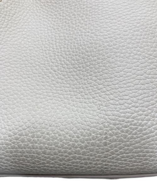 MaxMara（マックスマーラ）MaxMara (マックスマーラ) カーフレザースモールマリンバッグ ベージュの古着・服飾アイテム