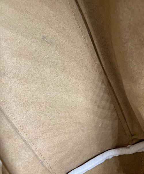 MaxMara（マックスマーラ）MaxMara (マックスマーラ) カーフレザースモールマリンバッグ ベージュの古着・服飾アイテム