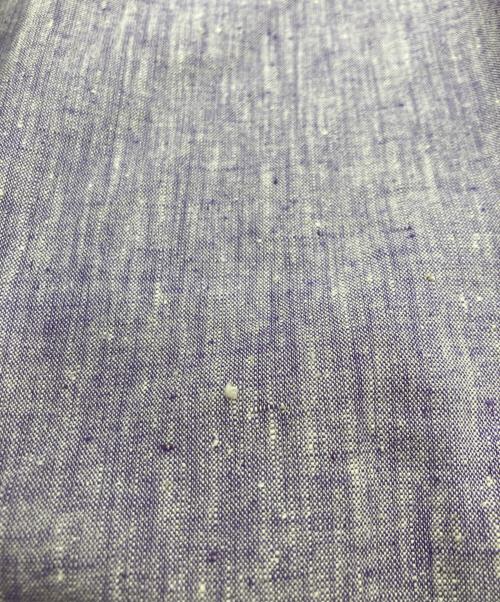 ISSEY SPORT（イッセイスポーツ）ISSEY SPORT (イッセイスポーツ) バンドカラーシャツ ラベンダー サイズ:9の古着・服飾アイテム