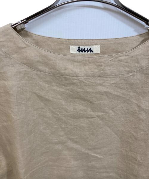 ISSEY MIYAKE（イッセイミヤケ）ISSEY MIYAKE (イッセイミヤケ) リネンブラウス ベージュ サイズ:SIZE Mの古着・服飾アイテム