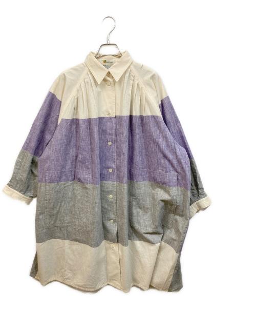 ISSEY SPORT（イッセイスポーツ）ISSEY SPORT (イッセイスポーツ) シャツワンピース マルチカラー サイズ:9の古着・服飾アイテム