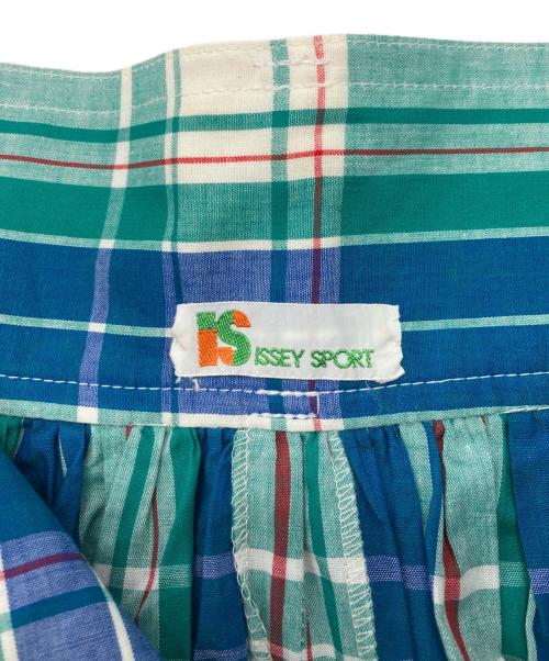 ISSEY SPORT（イッセイスポーツ）ISSEY SPORT (イッセイスポーツ) ラップスカート グリーン サイズ:9の古着・服飾アイテム