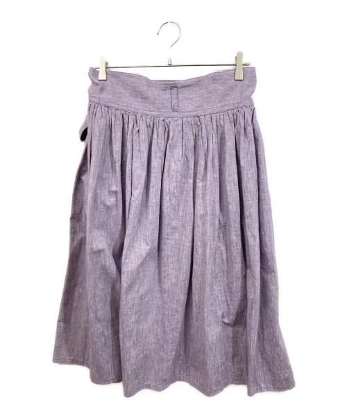 ISSEY SPORT（イッセイスポーツ）ISSEY SPORT (イッセイスポーツ) ラップスカート ラベンダー サイズ:SIZE 9の古着・服飾アイテム