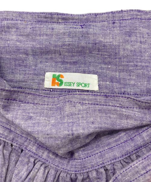 ISSEY SPORT（イッセイスポーツ）ISSEY SPORT (イッセイスポーツ) ラップスカート ラベンダー サイズ:SIZE 9の古着・服飾アイテム