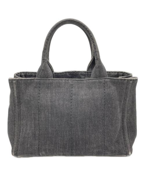 PRADA（プラダ）PRADA (プラダ) カナパ デニムトートバッグ インディゴの古着・服飾アイテム
