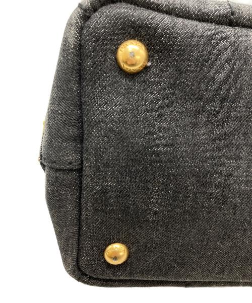 PRADA（プラダ）PRADA (プラダ) カナパ デニムトートバッグ インディゴの古着・服飾アイテム