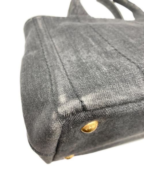 PRADA（プラダ）PRADA (プラダ) カナパ デニムトートバッグ インディゴの古着・服飾アイテム