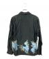 ROLL (ロール) 鳳凰オープンカラーシャツ ブラック サイズ:SIZE M：6000円