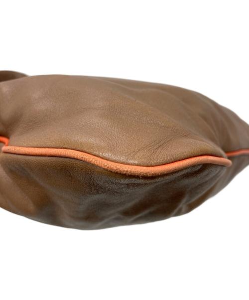 LOEWE（ロエベ）LOEWE (ロエベ) レザーワンショルダーバッグ ブラウンの古着・服飾アイテム