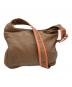 LOEWE (ロエベ) レザーワンショルダーバッグ ブラウン：12000円