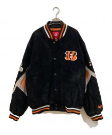 NFL（エヌエフエル）の古着「スタジャン」｜ブラック