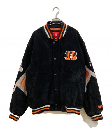 中古・古着通販】NFL (エヌエフエル) スタジャン ブラック サイズ