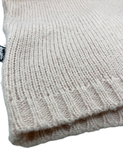 stussy（ステューシー）stussy (ステューシー) クルーネックニット ライトピンク サイズ:SIZE 8の古着・服飾アイテム