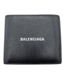 BALENCIAGA（バレンシアガ）の古着「Cash Square Folded Wellet」｜ブラック