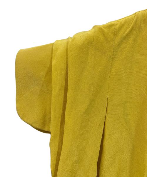 Maison Margiela（メゾンマルジェラ）Maison Margiela (メゾンマルジェラ) ノースリーブブラウス イエロー サイズ:SIZE 38の古着・服飾アイテム