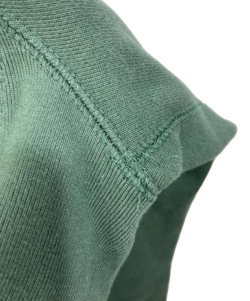 anythig（エニシング）anythig (エニシング) CLASSIC LOGO CREW NECK SWEAT グリーン サイズ:	SIZE Mの古着・服飾アイテム