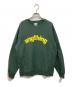anythig（エニシング）の古着「CLASSIC LOGO CREW NECK SWEAT」｜グリーン