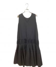 tageechita（タジチタ）の古着「ノースリーブワンピース」｜ブラック