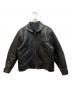 DAPPER'S（ダッパーズ）の古着「30’s Style Cossack Leather Sports Jacket」｜ブラック