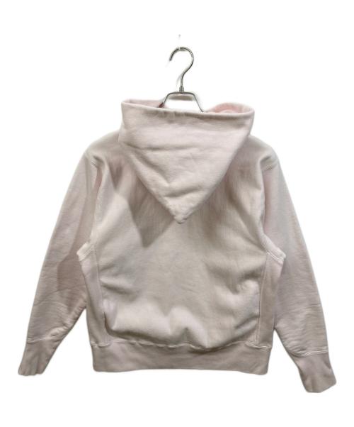 ATON（エイトン）ATON (エイトン) NATURAL DYE URAKE HOODIE ピンク サイズ:02の古着・服飾アイテム