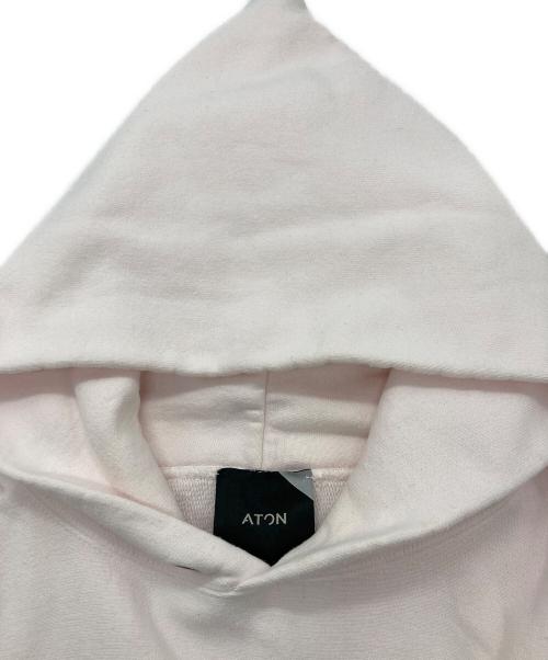 ATON（エイトン）ATON (エイトン) NATURAL DYE URAKE HOODIE ピンク サイズ:02の古着・服飾アイテム