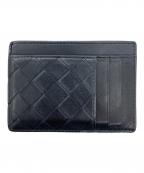 BOTTEGA VENETAボッテガベネタ）の古着「イントレチャートコインケース」｜ブラック