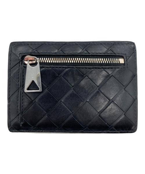BOTTEGA VENETA（ボッテガベネタ）BOTTEGA VENETA (ボッテガベネタ) イントレチャートコインケース ブラックの古着・服飾アイテム