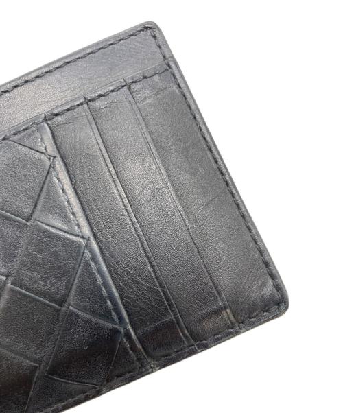 BOTTEGA VENETA（ボッテガベネタ）BOTTEGA VENETA (ボッテガベネタ) イントレチャートコインケース ブラックの古着・服飾アイテム