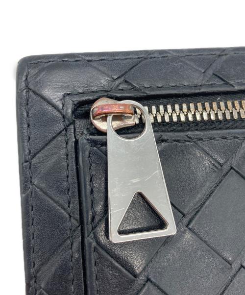 BOTTEGA VENETA（ボッテガベネタ）BOTTEGA VENETA (ボッテガベネタ) イントレチャートコインケース ブラックの古着・服飾アイテム