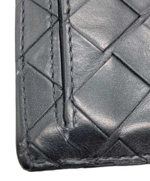 BOTTEGA VENETA（ボッテガベネタ）BOTTEGA VENETA (ボッテガベネタ) イントレチャートコインケース ブラックの古着・服飾アイテム