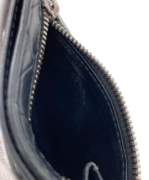 BOTTEGA VENETA（ボッテガベネタ）BOTTEGA VENETA (ボッテガベネタ) イントレチャートコインケース ブラックの古着・服飾アイテム