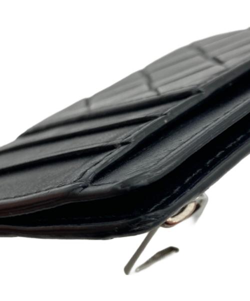 BOTTEGA VENETA（ボッテガベネタ）BOTTEGA VENETA (ボッテガベネタ) イントレチャートコインケース ブラックの古着・服飾アイテム