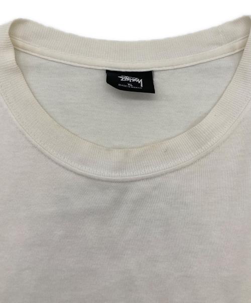 stussy（ステューシー）stussy (ステューシー) Tシャツ ホワイト サイズ:SIZE XLの古着・服飾アイテム