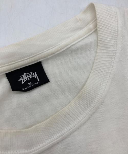 stussy（ステューシー）stussy (ステューシー) Tシャツ ホワイト サイズ:SIZE XLの古着・服飾アイテム